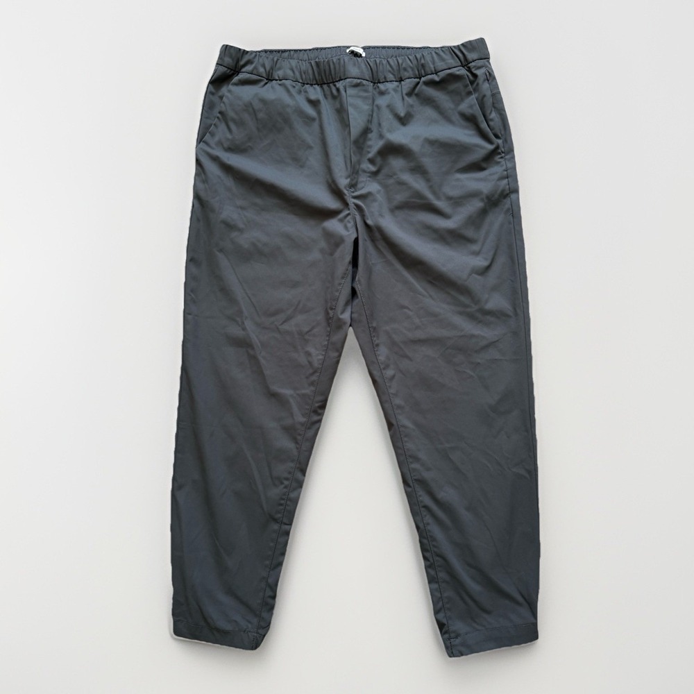 Calvin Klein Tech Classic Pull On Pant Men 37x28 Green Gray Jogger Performance